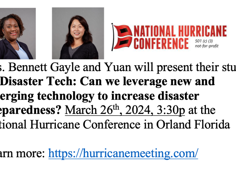 ESET Researchers Present at National Hurricane Conference in Orlando, FL.